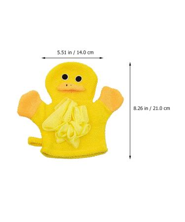 EXCEART 4pcs Kids Wash Gloves Bath Sponge Mitt Set - Children's Puppet Shower Loofah Gloves - Buy Online on SooperMarket.com
