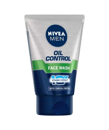 Nivea Men Oil Control Face Wash 10X Whitening - 100g/100ml - Buy Online on SooperMarket.com