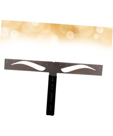 Didiseaon Brow Stencils Eyebrow Ruler Stencil Eyebrow Drawing Tool Three-point Eyebrow Ruler Eyebrow Stencil Kit Artifact Balance - Buy Online on SooperMarket.com