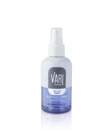 Vari Beauty Purple Color Enhancing Prep Spray | Self-Tanning pH Balancing Spray Primer (5.8 Fl Oz) | Acai & Caffeine Infused | Eliminates Yellow Skin Tones | Ultimate Hydration Purple 5.80 Ounce (Pack of 1)
