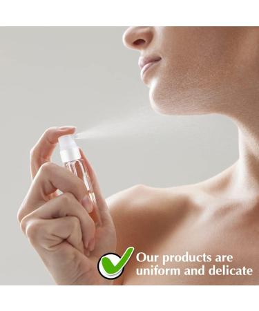 5 Pack 10ml Transparent Mini Spray Bottles - Travel Atomizer for Cosmetics Fine Mist and Fog - Perfect for On-the-Go! - Buy Online on SooperMarket.com