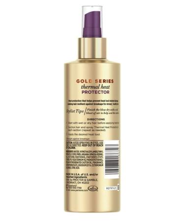 Pantene Gold Series Thermal Heat Protector 6.4oz Pump (190ml) - 3 Pack - Buy Online on SooperMarket.com