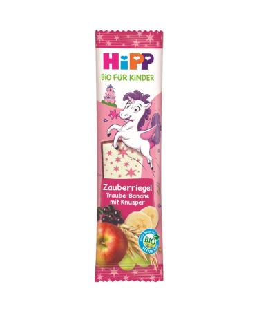 HiPP Organic Magic Bar Grape-Banana with Crunch 18 x 30g