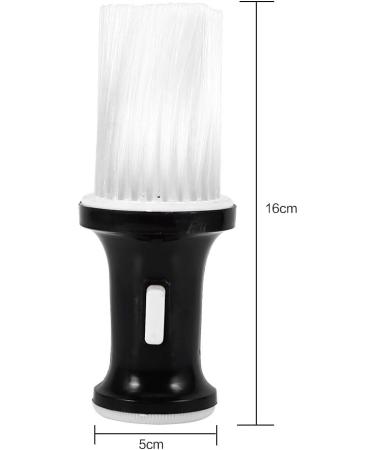 Hair Neck Duster Professional Soft Neck Hair Brush with Hairdressing Powder Storage Hairdressing Brush Haircut Removal Brush Salon Accessories (S) - Buy Online on SooperMarket.com