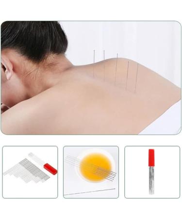 30-Piece Acupuncture Needle & Acupressure Pen Set - Massage Stick for Healthcare - 0.3mm 13mm-75mm - Buy Online on SooperMarket.com