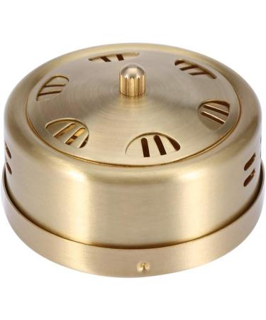 Moxa Stick Burner - Portable Copper Acupuncture Moxa Box for Pain Relief | Body Care Tool for Belly Waist Hip & Back - Buy Online on SooperMarket.com