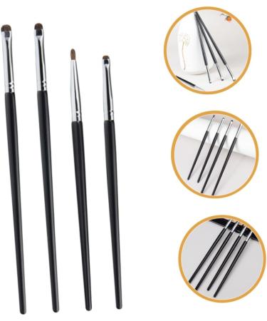 Gogogmee 4pcs Eye Liner Brush for Makeup Eyeliner Brush for Women Makeup Brush for Women Horse Hair - Buy Online on SooperMarket.com