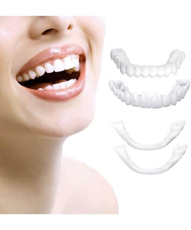 Fake Teeth Temporary Teeth Fake Teeth  Natural Shade Fake Veneer.Fix Confident Smile