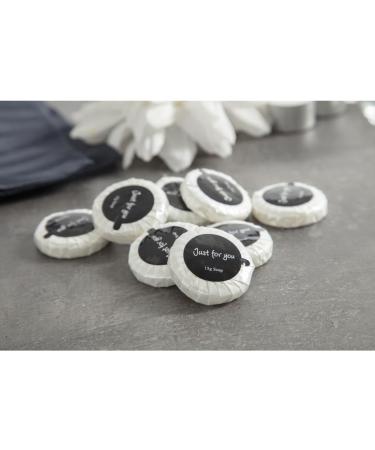 Travel Toiletries - Just for You Soap 20ml (Pack of 100) Weight: 15 grams per Soap Dimensions: 45(Dia) x 10mm REACH Compliant Hotel Soaps Pleasant Fragrance Individually Wrapped Soaps | GF951 Single - Buy Online on SooperMarket.com