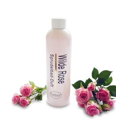 Frankonia BATH & SPA Whirlpool Fragrance Concentrate - Wild Rose 230ml - Bubble Bath Fragrance - Bath Fragrance Fragrance Additive