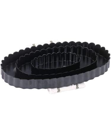 Kerbl Reform Curry Comb Black with Hand Strap - 17x10 cm | Durable Grooming Tool for Horses | International Shipping Available - Buy Online on SooperMarket.com