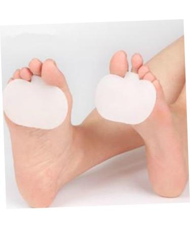 HEALLILY Gel Bunion Toe Spreader & Separator for High Heels - Foot Straightener & Forefoot Pad in White (Pair) - Buy Online on SooperMarket.com