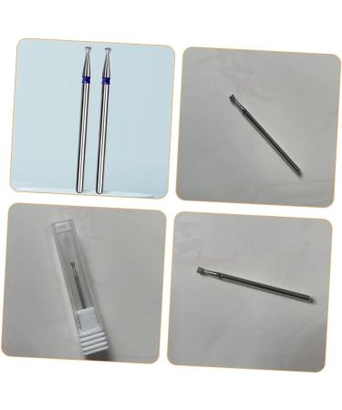 Healeved Nail Polish Tool Gel Tools Safety Bits for Nail Drill Nail Salon Supply Drill Bits for Manicure Cuticle Drill Bits for Nails Nail Bits for Nail Drill Nail File Bits Stainless Steel 4.45X2.50X2.50CM Silver - Buy Online on SooperMarket.com