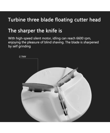 Buy Mini Electric Razor for Men - Portable Rechargeable & Washable Electric Shaver in Ink Green - Buy Online on SooperMarket.com