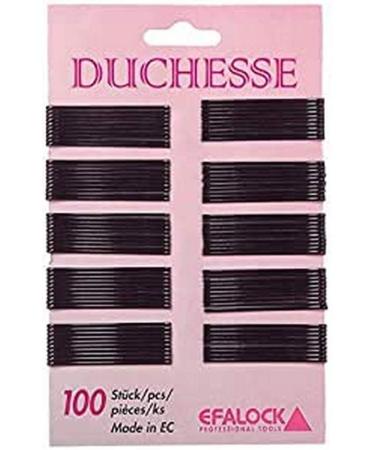 Efalock Professional Duchesse hair clip gold 7 cm 1 pack (1x 100 pieces) gold 100 pieces (1 pack)