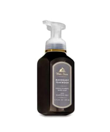Bath Body Works Gentle Foaming Hand Soap Mahogany Teakwood Aloe Vera 8.73 Fl Oz (Pack of 1)
