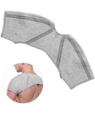 Double Shoulder Brace Double Shoulder Support Brace Pain Relief Compression Shoulder Warm Wrap Protector L - Buy Online on SooperMarket.com
