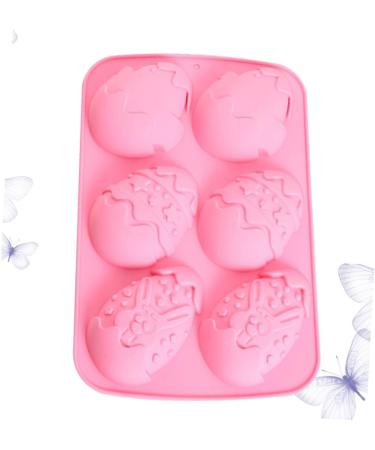 Zerodeko 2pcs Sugar Craft Gum Paste Chocolate Molds Cakesicles Mold Gummy Mold Easter Baking Mold Rabbit Decor Cake Molds Silicone Silicon Cake Chocolate Candies Biscuit Pink - Buy Online on SooperMarket.com