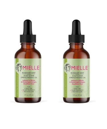 Rosemary Oil for Hair rosemary oil hair natural essential organic-rosmarin oil hair loss treatment oil for dry damaged hair stimulated hair growth (2 pieces)