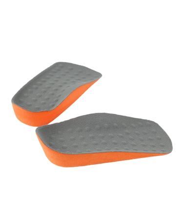 Healvian 1 Pair Plantar Fasciitis Insoles Height Insoles Height Increase Shoe Pads Height Increasing Insoles Heightening Insoles Shoe Lift Pad Heel Internal Heightening Fasciitis As Shown S