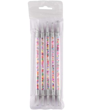 Desikixudy Nail Art Pen Pedicure Crystals Silicone Manicure Nail Point Drill Pen Drawing Polish Rhinestones Picker Pen - Buy Online on SooperMarket.com