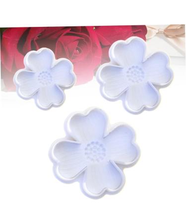 OUNONA 9 Pcs Baking Embossed Mold Plunger Mold Cake Mold Baking Mold Four Leaf White Baking Tools 3pcsx3pcs Whitex3pcs - Buy Online on SooperMarket.com
