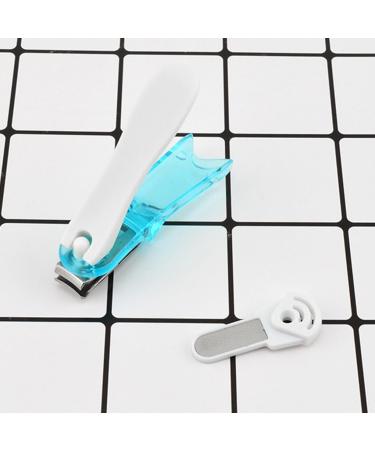 Dajidafu 360-Degree Rotary Stainless Steel Lightweight Sharp Toenail Clippers Waterproof Labor-saving Nail File Manicure Tool Men Red - Buy Online on SooperMarket.com