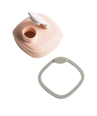 Hegen PCTO Press to Close Twist to Open Drinking Spout Flip Lid for Hegen Bottles (Pink)