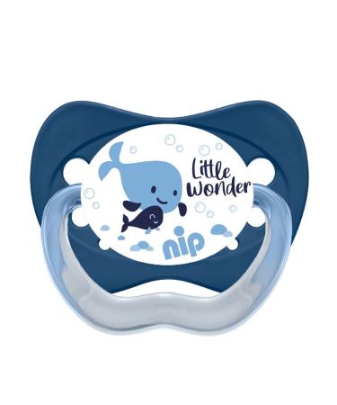 NIP Value Pack Silicone Pacifier Family - Size 3 (18-32 mo) 6-Pack for Boys - BPA Free & Made in Germany - International Shipping Available - Buy Online on SooperMarket.com