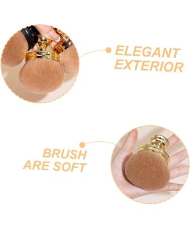 HAPINARY Fluffy and Soft Makeup Brush Blush Brush Setting Powder Brush Blush for Makeup Brush for Powder Foundation Travel Makeup Brushes Travel Powder Brush Travel Size Makeup Brushes 8.50X7.00X7.00CM Golden - Buy Online on SooperMarket.com