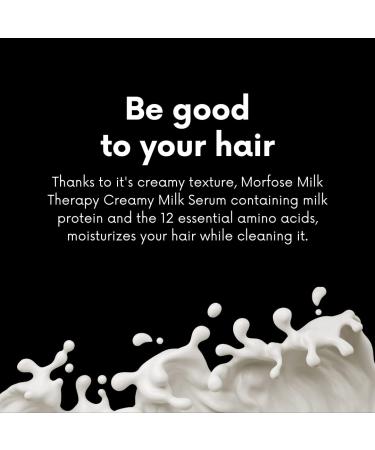 Morfose Milk Therapy Serum - Nourishes & Protects Hair | Silkier Shinier Stronger | Split-End Healing | 100 ml - Buy Online on SooperMarket.com
