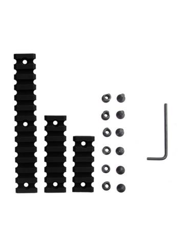 Houson polymer keymod picatinny-schiene nylon picatinny rail Weaver adapter mounting line WEAVRECHIESE Rail Mount base Airsoft (5-slot 13-slot) 3NL