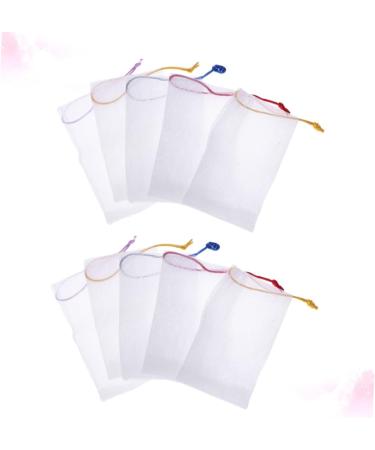 Cleansing Foaming Nets 20pcs Native Face Wash Soap Saver Pouch Soap Mesh Holder Bubble Net Handmade Soap Bath Soap Cleasing Milk Grid Natural Soap Mesh Bag Soap Mesh Pouch - Buy Online on SooperMarket.com