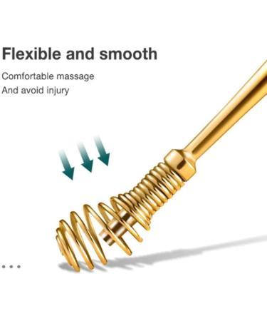 Waitlover Ear Wax Removal 360 Massage Ear Pick | Flexible Steel Cleaner X7Q2 - Buy Online on SooperMarket.com