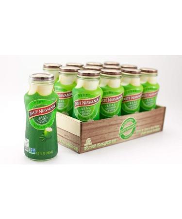 4 set Taste Nirvana Real Coconut Water 9.5 Ounce (Pack of 12)