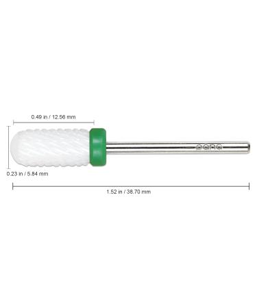 PANA Smooth Top Small Barrel 3/32” Ceramic Bit - Coarse Grit Nail Drill for Acrylic & Gel - Professional & Beginner Use - Fast Removal for Manicure & Pedicure - Buy Online on SooperMarket.com