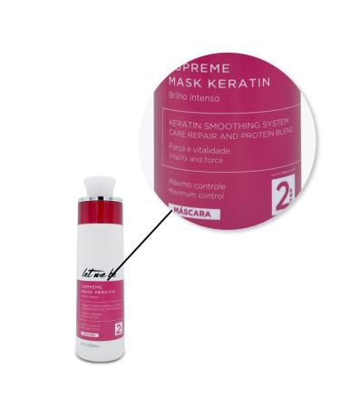 Let Me Be Progressive Supreme Mask Keratin Intense Shine Frizz-Free Hair Care 2x1L - Pack of 2 Bottles - Buy Online on SooperMarket.com
