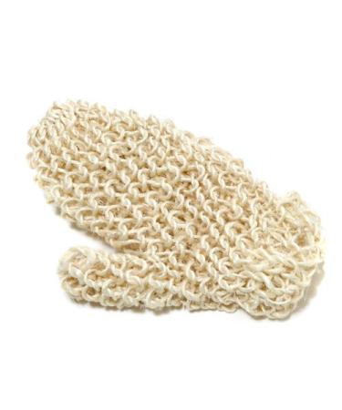 Touch Me Natural Sisal Spa Exfoliating Bath Glove Body Scrubber
