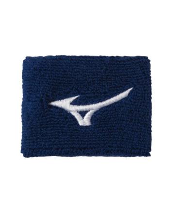 Mizuno 2" Wristband G2 ONE SIZE FITS ALL (ONE) Navy