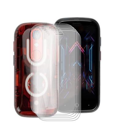 KJYFOANI For Unihertz Jelly Star Screen Protector Tempered Galss 5 Pack High Clear 9H Hardness Bubble Free Easy Install Matte Protective Film for Unihertz Jelly Star 3.00 Inch.