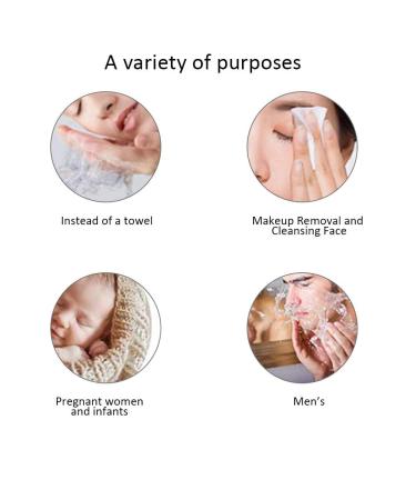 50PCS Cotton Pads - Disposable Facial Cleansing Makeup Removal Wipes for Women & Girls | Nonwoven Makeup Remover - Buy Online on SooperMarket.com