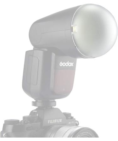Godox AK-R11 Dome Diffuser for Godox H200R Round Flash Head - Compatible with Godox V1 Flash Series and AD200 Pro - Buy Online on SooperMarket.com