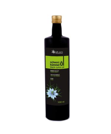 mituso black cumin oil 100% pure and cold-pressed 1 pack (2x 500 ml) Single black cumin oil (2x 500 ml)