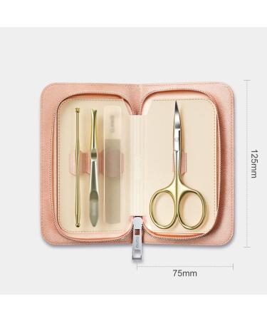 Zhong Tool 4 in 1 Stainless Steel Personal Care Set - Professional Makeup Tools & Ear Spoon - Eyebrow Care 4PCS - Buy Online on SooperMarket.com