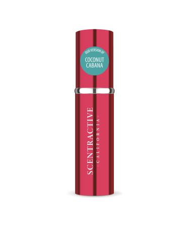CA Perfume Impression of Emra Coconut Cabana For Women Eau de Parfum Spray Refillable Bottle 0.17 Fl Oz/5ml-X1 EMRA COCO CABANA 0.17 Fl Oz (Pack of 1)