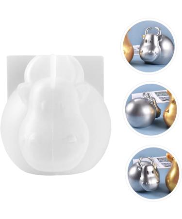 Anneome Resin Molds Cow Silicone Mold Cow Keychain Clear Epoxy Candy Molds Cow Shaped Cattle Shaped Mould Pendant Soap White 6.9X7.2CM - Buy Online on SooperMarket.com