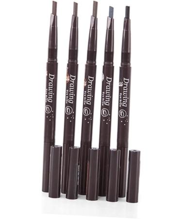 FOYTOKI 3pcs 2 1 Eyebrow Brush Eyebrow Makeup Waterproof Eyebrow Pen Brow Pencil Microblading Pen Stand - Buy Online on SooperMarket.com