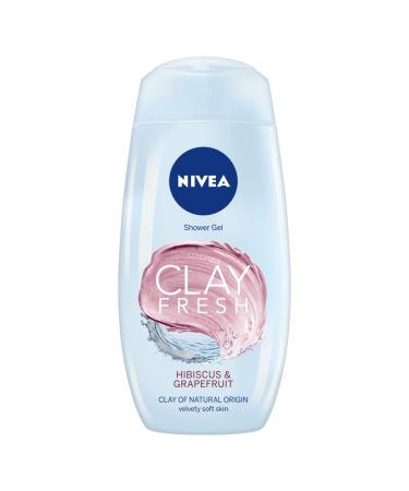 Nivea Clay Fresh Hibiscus & Grapefruit Shower Gel (250ml)