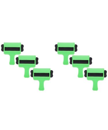 6 Pcs Dye Cream Extruder Toothpaste Tube Squeezer Toothpaste Dispenser Holder Cosmetic Squeezer Tool