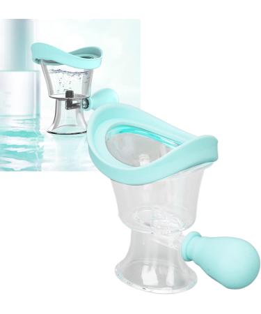 Eye Wash Cup Silicone Eye Wash Cleaner Kit Squeeze Eye Cleaning Cup Tool for Soothing Tired Eyes Clean Makeup Residue (Blue) - Buy Online on SooperMarket.com